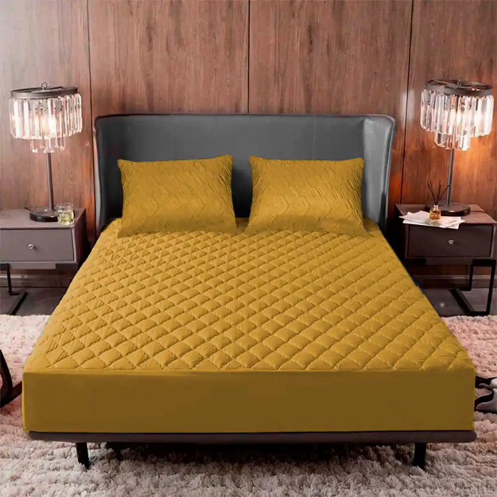 Protector Antifluido + Protector de Almohadas x2