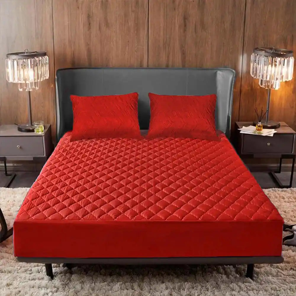 Protector Antifluido + Protector de Almohadas x2