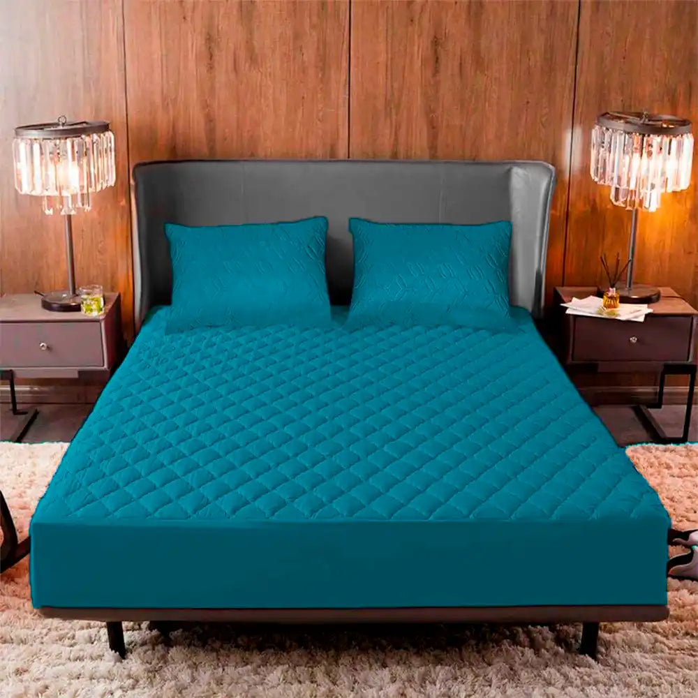 Protector Antifluido + Protector de Almohadas x2