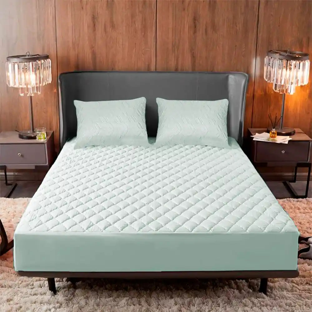 Protector Antifluido + Protector de Almohadas x2