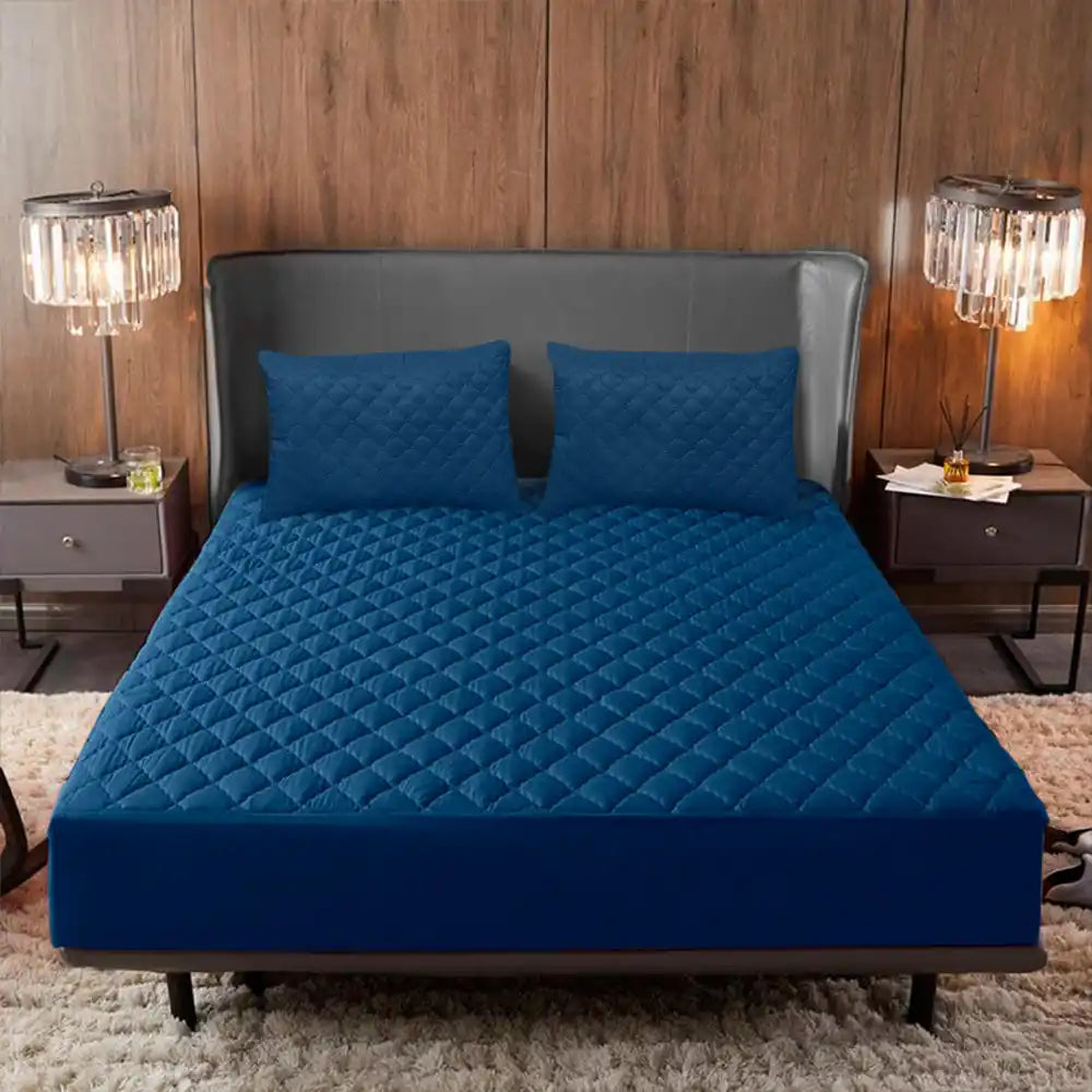 Protector Antifluido + Protector de Almohadas x2
