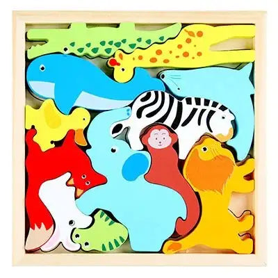Rompe Cabezas 3D Infantil